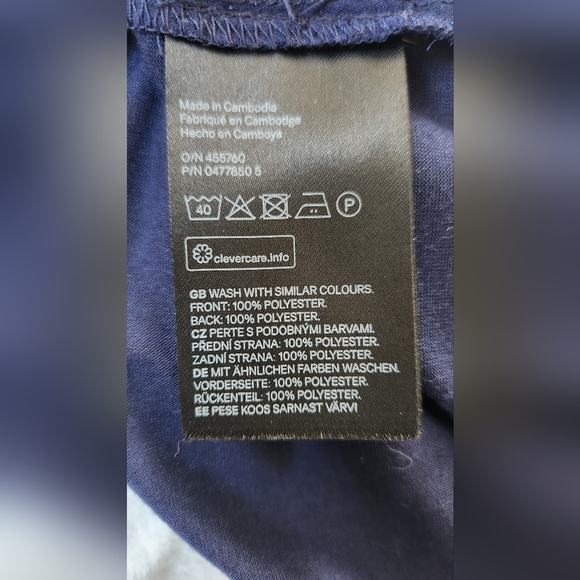 H&M lightweight Navy top - Picture 6 of 8